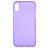 Mobigear Colors iPhone XS Max TPU souple Coque arrière - Violet