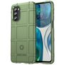 Mobigear Rugged Shield Coque Motorola Moto G52 Coque arrière en TPU Souple Anti-Chocs - Vert