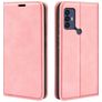 Mobigear Retro Slim Housse TCL 305 Etui Porte-Monnaie - Rose