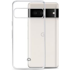 Mobilize Gelly Coque Transparente Google Pixel 7 Coque arrière en TPU Souple - Transparent
