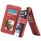 Caseme 007 Housse iPhone 6s Etui avec Coque Détachable Porte-Monnaie - Rouge