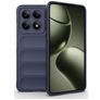 Mobigear Bumpy Xiaomi 14T TPU souple Coque arrière - Bleu foncé