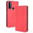 Mobigear Sensation Housse TCL 20 SE Etui Porte-Monnaie - Rouge