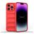 Mobigear Bumpy Coque iPhone 15 Pro Max Coque arrière en TPU Souple - Rouge
