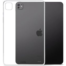 Mobilize Gelly Coque iPad Air 13 Pouces (2024) Coque arrière en en TPU Souple - Transparent