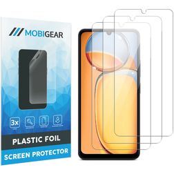 Mobigear Xiaomi Redmi 13C Protection d'écran Film - Compatible coque (Lot de 3)