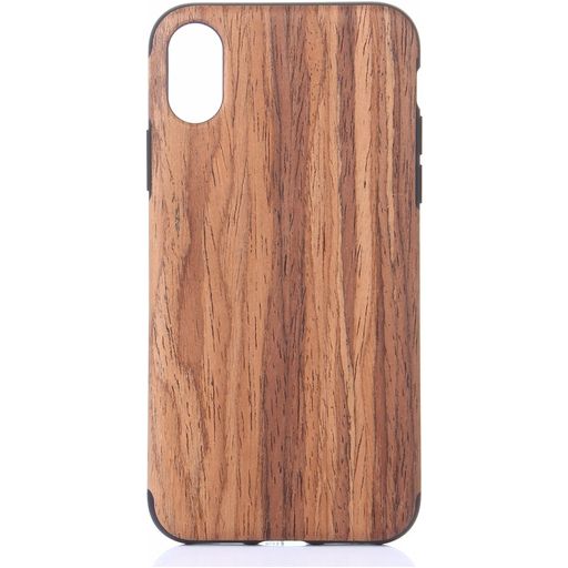 Mobigear Nature Coque iPhone XS Max Coque arrière en TPU Souple - Padauk