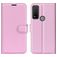 Mobigear Classic Housse TCL 20 R 5G Etui Porte-Monnaie - Rose