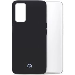 Mobilize Rubber Gelly Coque Realme GT Master Edition Coque arrière en TPU Souple - Matt Black