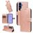 Mobigear Butterfly Housse Samsung Galaxy S26 Plus Etui Porte-Monnaie - Rose doré