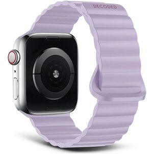 Decoded Traction Loop Bracelet Silicone Apple Watch Fermeture magnétique - 49/46/45/44 mm - Lavender