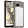 Mobigear Crystal Coque Google Pixel 7a Coque arrière Rigide - Transparent / Gris