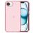 Mobigear Crystal Coque iPhone 16e Coque arrière Rigide - Rose