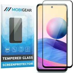 Mobigear Premium Xiaomi Redmi 10 5G Verre trempé Protection d'écran - Compatible coque - Noir