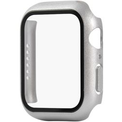 Mobigear Colors Coque Apple Watch - 40 mm Coque Rigide - Argent