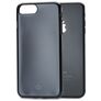 Mobilize Gelly Coque iPhone 8 Plus Coque arrière en TPU Souple - Noir