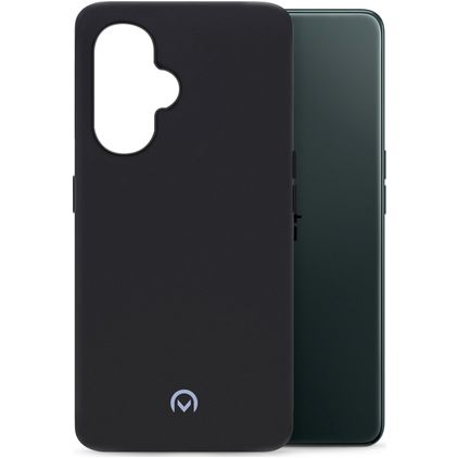 Mobilize Rubber Gelly Coque OnePlus Nord CE 3 Lite 5G Coque arrière en TPU Souple - Matt Black