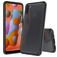 Mobigear Crystal Samsung Galaxy A11 Plastique rigide Coque arrière - Noir / Transparent