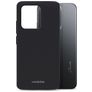 Mobilize Rubber Gelly Coque POCO C85 Coque arrière en TPU Souple - Noir