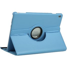 Mobigear DuoStand Coque Huawei MediaPad T5 10.1 Etui Rotatif - Bleu