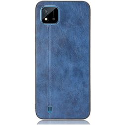 Mobigear Stitch Coque Realme C11 (2020) Coque arrière - Bleu