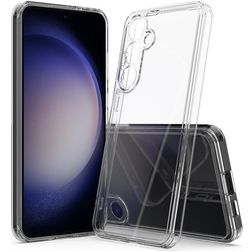 Mobigear Crystal Coque Transparente Samsung Galaxy S25 FE Coque arrière en TPU Souple - Transparent