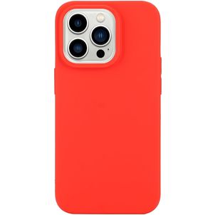 Mobigear Colors Coque iPhone 14 Pro Coque arrière en TPU Souple - Rouge