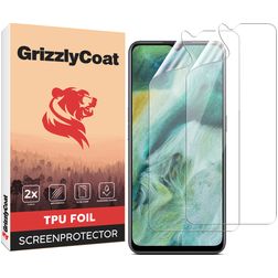 GrizzlyCoat OPPO Find X2 Lite Hydrogel TPU Protection d'écran - Compatible Coque (Lot de 2)