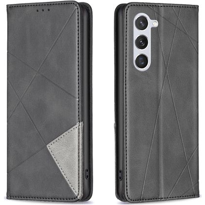 Mobigear Rhombus Slim Housse Samsung Galaxy S24 Etui - Noir