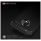 Mobigear Brushed Slim Coque Motorola Moto G5 Plus Coque arrière en TPU Souple - Noir