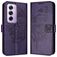 Mobigear Butterfly OPPO Reno 12 Pro Étui Portefeuille - Violet