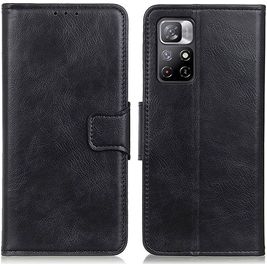 Mobigear Classy Housse Xiaomi Redmi Note 11 5G Etui Porte-Monnaie - Noir