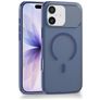 Mobigear Shockproof Grip Coque iPhone 17 MagSafe Coque arrière Rigide - Bleu
