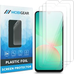 Mobigear Samsung Galaxy A26 Protection d'écran Film - Compatible coque (Lot de 3)