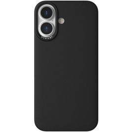 Nudient Thin Precise Coque iPhone 16 MagSafe Coque arrière Rigide - Ink Black