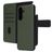 Mobiparts Housse Samsung Galaxy A36 Etui avec Coque Détachable en Cuir Véritable Porte-Monnaie - Vert