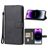 Mobigear Wallet Housse iPhone 15 Pro Etui Porte-Monnaie - Noir
