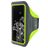 Mobiparts Comfort Fit Brassard Téléphone Samsung Galaxy S20 Ultra Brassard Coque de Sport en Neoprène - Neon Green