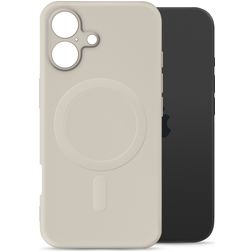 My Style Protective Flex Coque iPhone 17 MagSafe Coque arrière en TPU Souple - Antique White