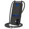 Mobigear Lanyard Card iPhone 17 Coque avec cordon en Silicone et Porte-Cartes - Noir