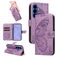 Mobigear Butterfly Housse Samsung Galaxy S26 Etui Porte-Monnaie - Violet
