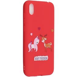 Mobigear Design Coque HONOR 8S Coque arrière en TPU Souple - Lovers