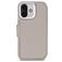 Decoded Detachable Wallet Housse iPhone 17 MagSafe Etui avec Coque Détachable en Cuir Véritable Porte-Monnaie - Solid Clay