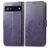 Mobigear Clover Housse Google Pixel 6a Etui Porte-Monnaie - Violet