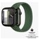 PanzerGlass Full Body Apple Watch - 41 mm Verre trempé Protection intégrale - Compatible coque - Noir