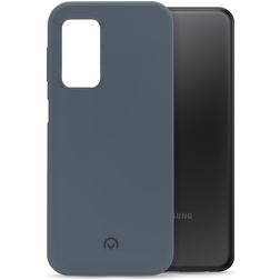 Mobilize Rubber Gelly Coque Samsung Galaxy A23 Coque arrière en TPU Souple - Matt Blue