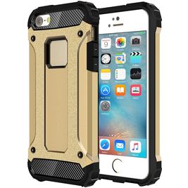 Mobigear Outdoor Coque iPhone 5 Coque arrière Rigide Anti-Chocs - Or