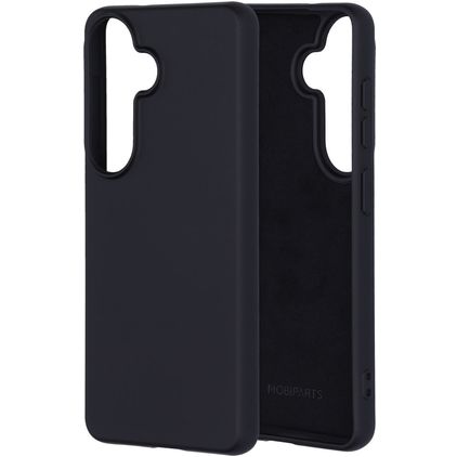Mobiparts Coque Samsung Galaxy S26 Coque arrière en Silicone - Noir