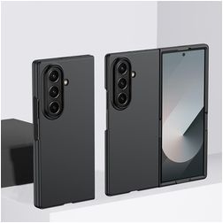 Mobigear Colors Samsung Galaxy Z Fold 7 Plastique rigide Coque arrière - Noir