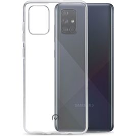 Mobilize Gelly Coque Transparente Samsung Galaxy A71 Coque arrière en TPU Souple - Transparent
